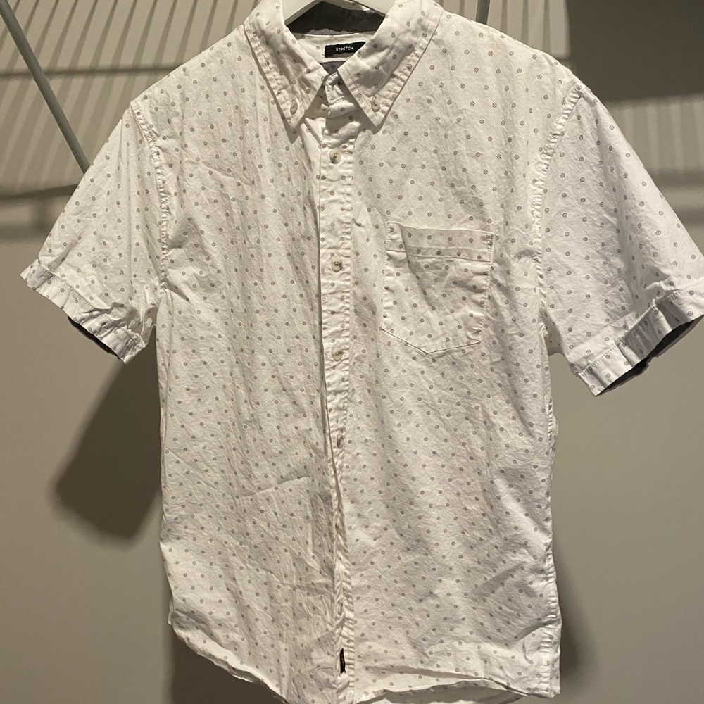 White button down shirt - M